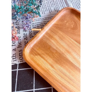 Dĩa gỗ khay gỗ chữ nhật đựng trái cây,  điểm tâm, decor chụp ảnh MyCook