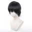 YB1 Jujutsu Kaisen Fushiguro Toji Cosplay Tóc Giả Đen Biến Dạng Tóc Ngắn Halloween Tiệc Cosplay Trang Trí BY1
