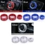 YRBWD Điều Khiển Âm Lượng Viền Vòng Cho Xe BMW 1 2 3 4 Series Dễ Dàng Lắp Đặt Vòng Trang Trí Điều Hòa Không Khí Núm Vòng