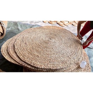 Thảm Lót Lục Bình Đường Kính 1.5m NEOP (Bèo Tây) - Tròn Vintage - Lót Sàn - Thảm Ngồi - Trang Trí - Chụp Ảnh Sản Phẩm