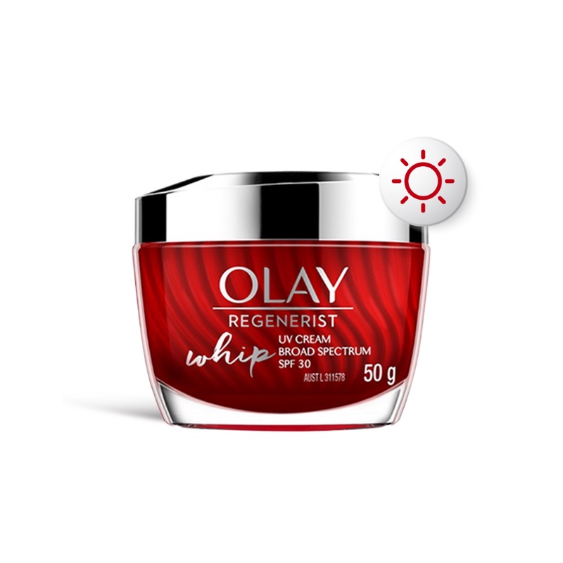Ảnh Kem Dưỡng Ban Ngày OLAY REGENERIST Căng Mướt, Sáng Khỏe & Phục Hồi Dấu Hiệu Lão Hóa Ngăn Tia UV SPF 30 WHIP 50G 1