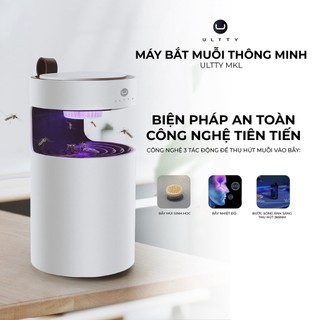Máy bắt muỗi thông minh ULTTY MKL - Đèn bắt muỗi, an toàn tuyệt đối, hiệu quả không gây ồn