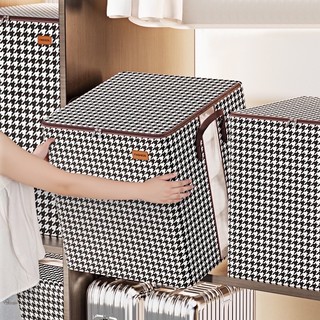Hộp Đựng Quần Áo Răng Sói 100L Gấp Gọn Tiện Lợi