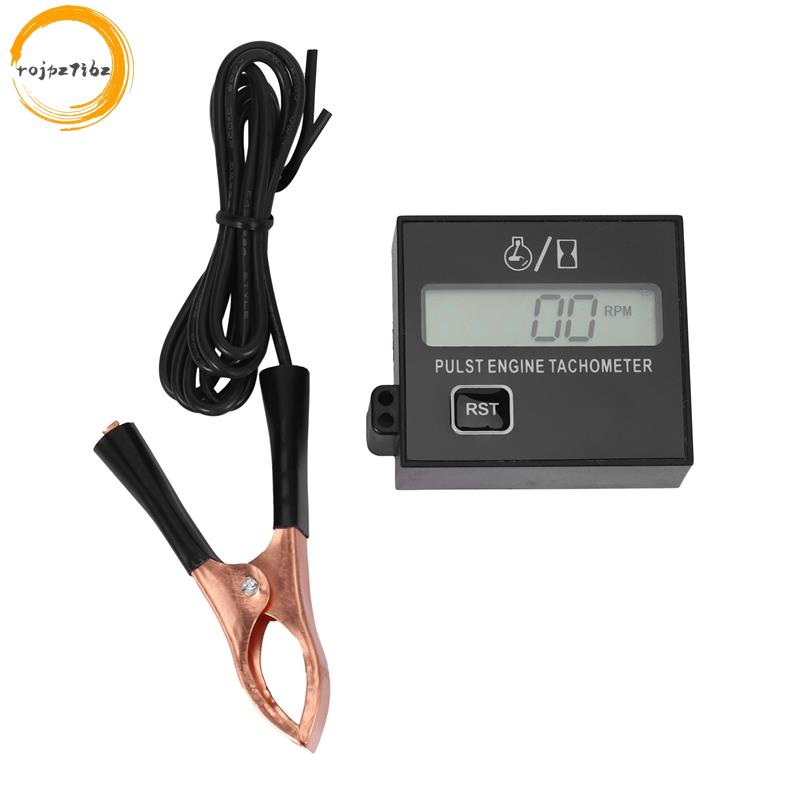 Xăng Mới Động Cơ Kỹ Thuật Số Tachometer Cảm Ứng Xung Tachometer Chống Thấm Nước Có Pin Cho Xích Cưa Máy Cắt 2 / 4 Thì