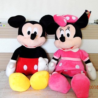 DISNEY Thú Nhồi Bông Hình Chuột Mickey / Minnie 35 / 50cm