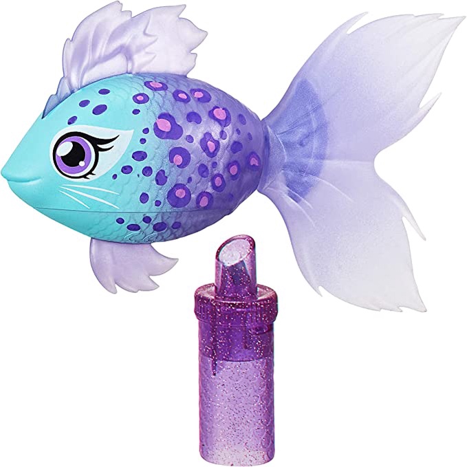 Little Live Pets Lil 'Dippers Fish - Trải nghiệm giải hộp và tương tác kích hoạt bằng nước ma thuật
