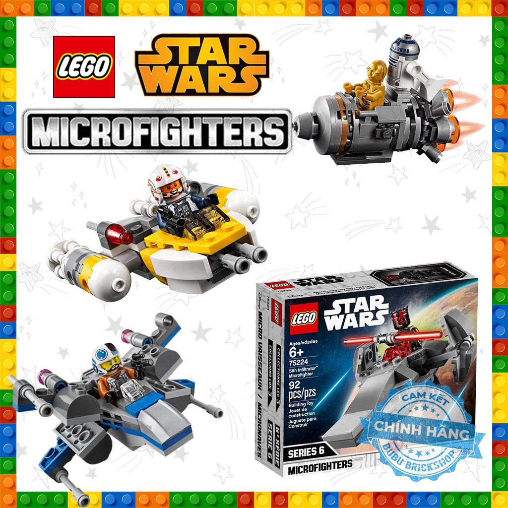[Like new] Lego Star Wars Microfighters - Bộ xếp hình Lego Phi thuyền ...
