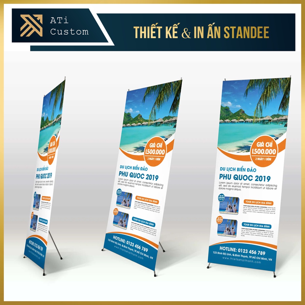 Thiết kế & In ấn Standee theo yêu cầu, In Decal - Bạt Hiflex nhiều kích ...