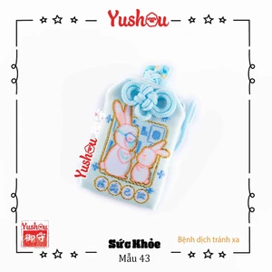 Túi Phước Yushou Sức Khỏe - Bệnh dịch tránh xa - Kiểu Omamori Nhật, Có sẵn, Quà tặng ý nghĩa