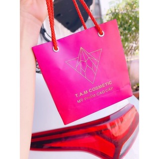 Son siêu lì 12H tint velvel  상류층 H02 cam do mềm môi T.A.M cosmetic luxury