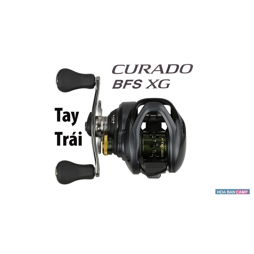 Máy Câu Ngang Shimano Curado BFS 2021 Cối Nông Câu Suối UL Fly