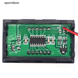 Vôn kế điện tử 4,5-30V Đỏ cho ô tô