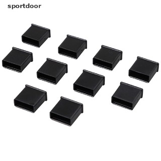 Bộ 10 Nút Nhựa Bịt Ổ Cắm USB Chống Bụi Bảo Vệ An Toàn