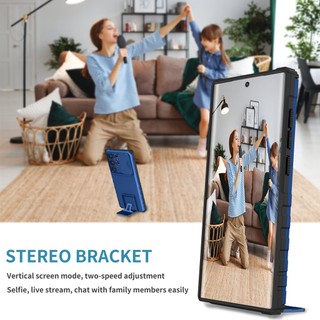 Ốp Điện Thoại Siêu Mỏng Chống Sốc Có Thanh Trượt Bảo Vệ Camera Cho Samsung Galaxy S23 Ultra S22 Plus