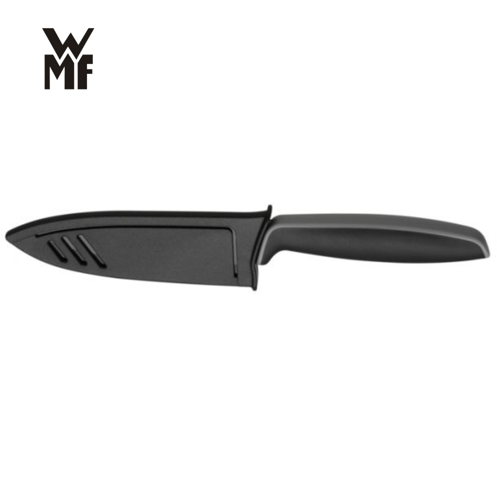 Ảnh Bộ 2 Dao Thái Màu Đen, Đỏ WMF TOUCH Chất Liệu Thép Không Gỉ, Tay Cầm Bằng Nhựa, Có Nắp Bảo Vệ 3