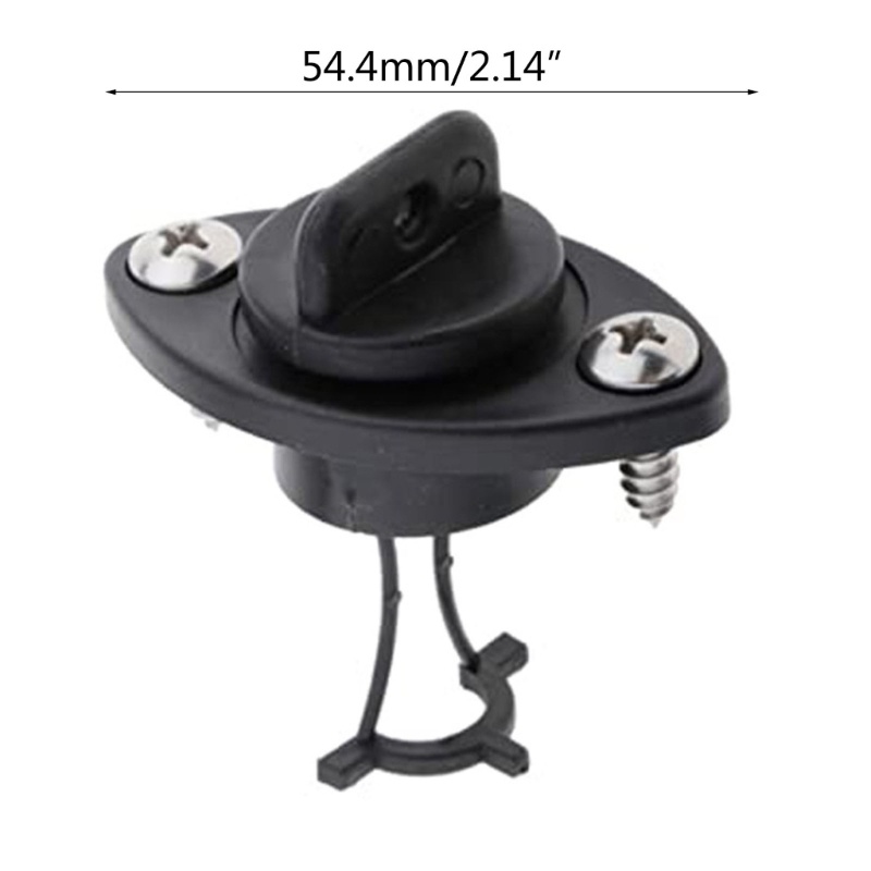 Mis Marine Drain Plug Stern Wire Plug Bilge Nước thải Ổ cắm thuyền Kayak Cao su Van thoát nước Marine Drain Plug Thuyền Accessori
