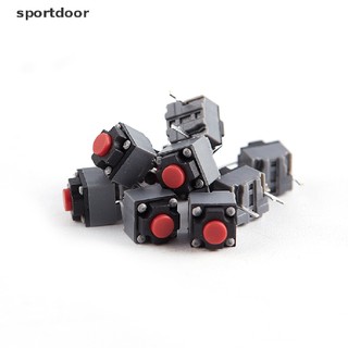 Set 10 Công Tắc Micro Không Dây 6 * 6 * 7.3 Im Lặng Kailh