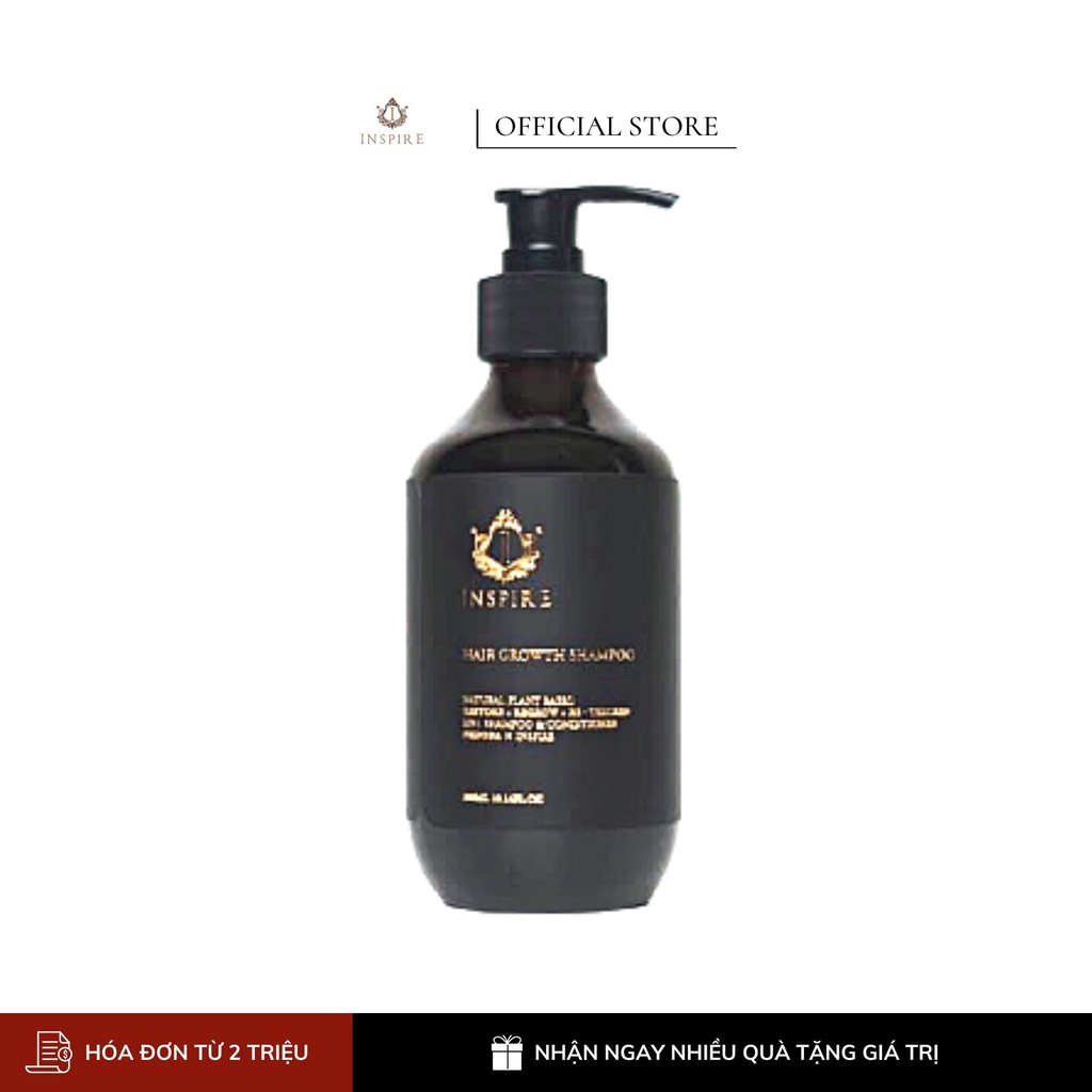 DẦU GỘI MỌC TÓC GIẢM RỤNG INSPIRE HAIR GROWTH SHAMPOO Shopee Việt Nam