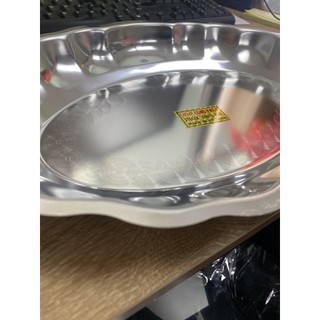 Dĩa Bò Nét, Đĩa Hột Xoài Inox 430 Lòng Sâu Cao Cấp Dùng Được Bếp Từ