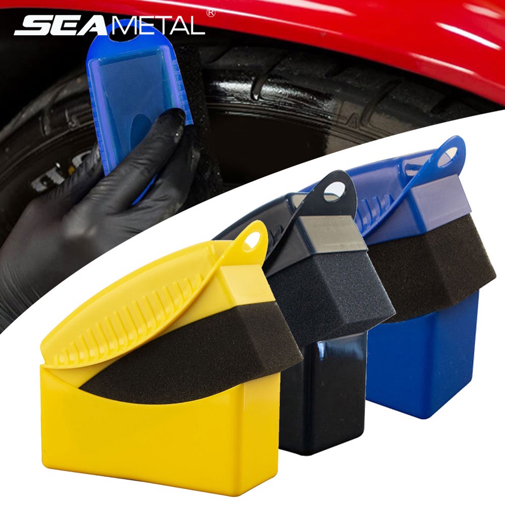 Cọ xốp SEAMETAL dùng lau chùi đánh bóng bánh xe hơi