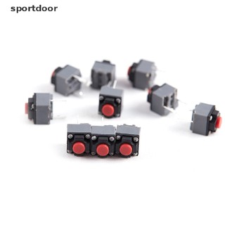 Set 10 Công Tắc Micro Không Dây 6 * 6 * 7.3 Im Lặng Kailh