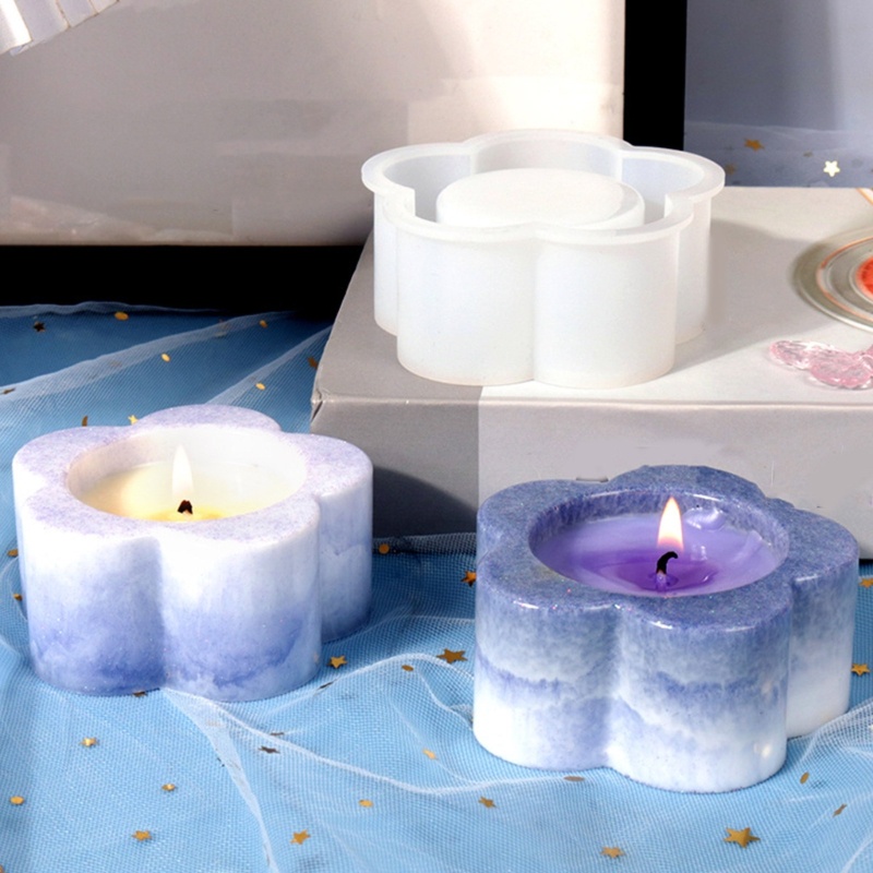 Boom Chân Nến Khuôn Thạch Cao Thạch Cao Cho DIY Trang Sức Người Tổ Chức Trang Trí Nhà