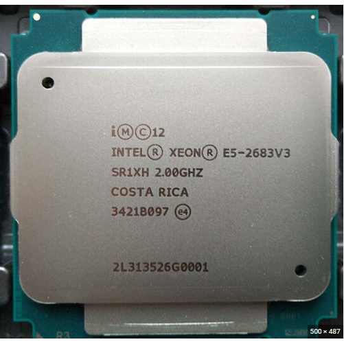 Cpu xeon e5 2676V3 / E5 2683V3 socket 2011v3 / tặng keo tản nhiệt 14 ...
