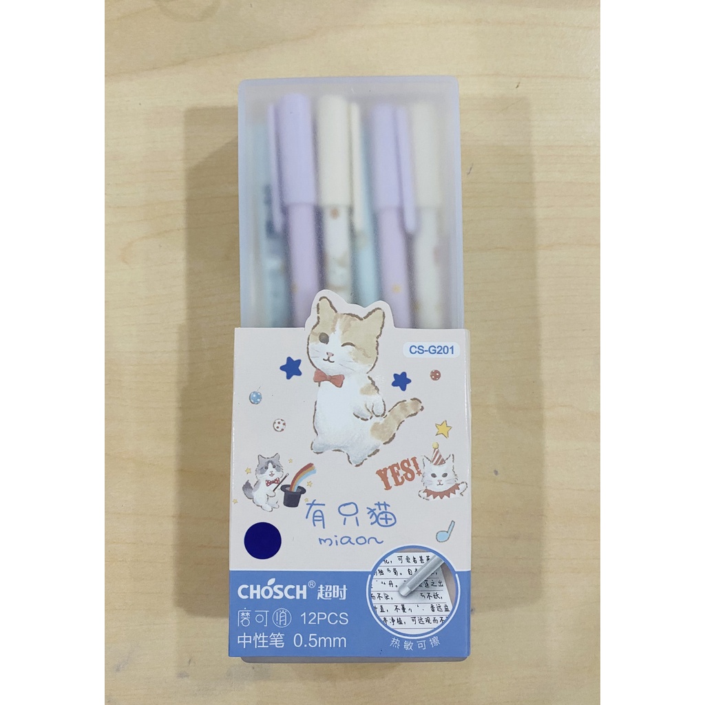Bút gel xoá được Chosch 0.5mm Chosch G-33, viết gel tẩy xóa được nhiều ...