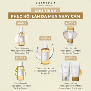 Nước hoa hồng Skin1004 Madagascar Centella Toning Toner 210ML giảm mụn, phục hồi da - Bebeau