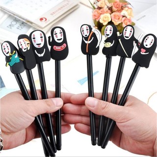 Bút gel nước mực đen hình đuôi cá cầu vồng QNshop