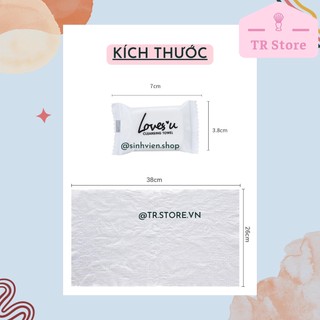 [Tách lẻ] Khăn mặt nén OTW Lovesu tiện lợi di động phù hợp du lịch và đi xa