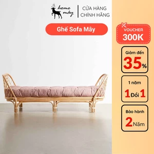 Gường Mây và Sofa Mây Dài HOME MÂY - Trang Trí Phòng Khách, Quán Cafe, Homestay và Khu Nghỉ Dưỡng