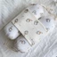 Gối chặn dùng cho bé sơ sinh ngủ ngon xô muslin cao cấp