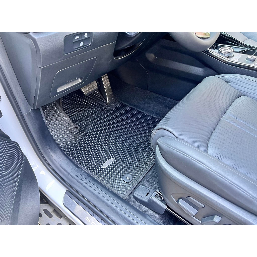 Thảm lót ô tô KATA cho xe Kia Sorento (2021 - 2025) 6,7 chỗ, Hybird  - Khít với sàn, Chống trơn, Không mùi, Không ẩm mốc