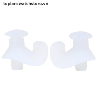 1 Cặp Nút Bịt Tai Chống Ồn Bằng Silicon Mềm Có Thể Tái Sử Dụng Dùng Khi Ngủ