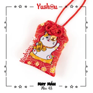 Túi Phước Yushou May Mắn Mẫu 48 - Kiểu Omamori Nhật, Có sẵn, Quà tặng ý nghĩa.