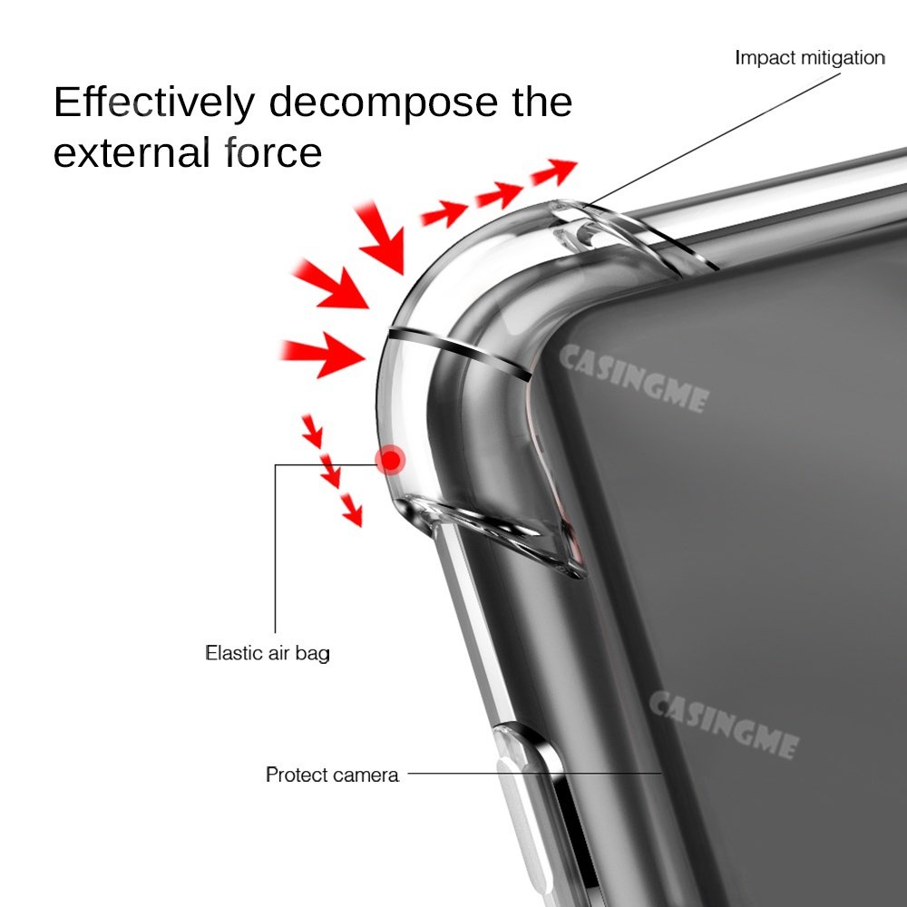 Ốp điện thoại trong suốt túi khí Samsung S24 FE 2024 Vỏ bảo vệ ống kính chống sốc cho Samsung Galaxy S23FE S 23 23S S23 FE S23 Plus SamsungS23FE Ốp lưng chống sốc siêu silicon