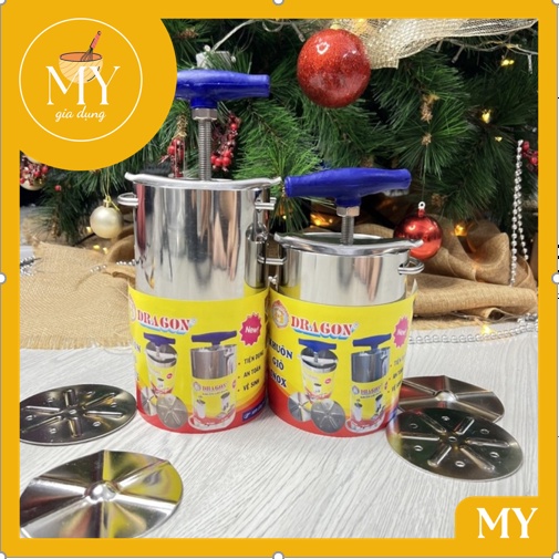 Khuôn Làm Giò Thủ Chả Lụa Inox Hiệu Dragon - Cao Cấp Hàng Loại 1Khuôn Làm Giò Thủ Chả Lụa