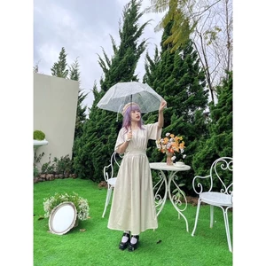 Boram Dress - Đầm dáng dài tay lỡ vintage - Remmus.vn