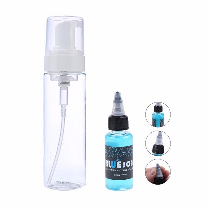 Dung dịch Blusoap vệ sinh lau mực xăm siêu đậm đặc 40ml