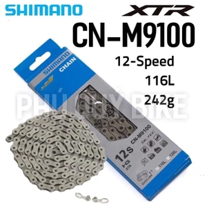 Sên 12 SHIMANO M9100 126L Kèm Khoá Sên Hàng Hộp Chính Hãng