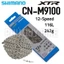 Sên 12 SHIMANO M9100 126L Kèm Khoá Sên Hàng Hộp Chính Hãng