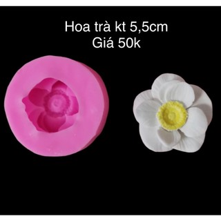 Khuôn silicon hoa trà