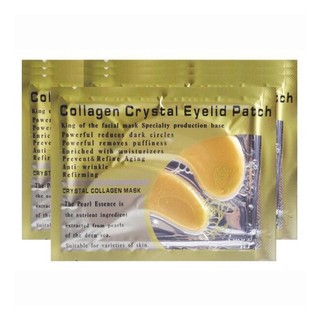 Mặt nạ mắt làm mờ quầng thâm mắt Collagen Crystal Eyes, dưỡng làm giảm nếp nhăn, bọng mắt.