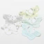 Set 5 Yếm Ăn Cotton Chống Nước In Họa Tiết Hoa Xinh Xắn Dành Cho Các Bé