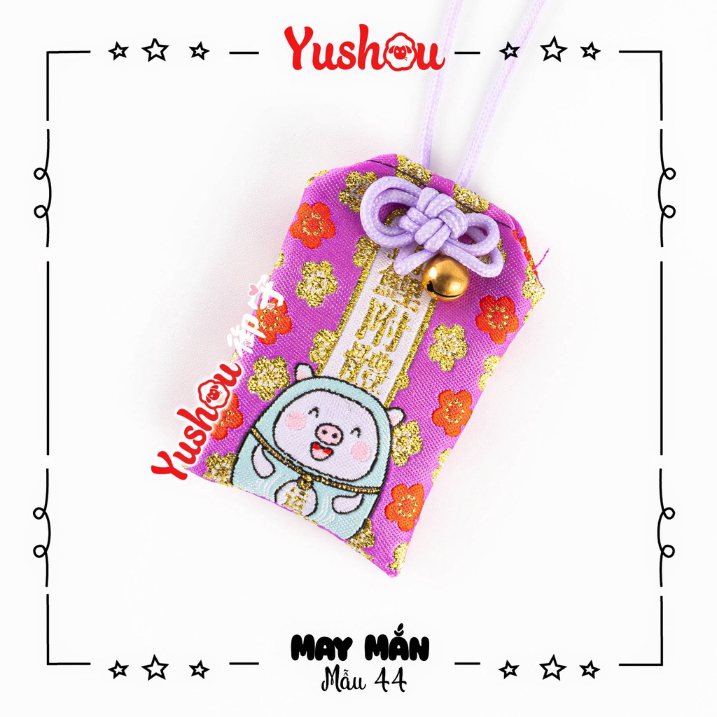 Túi Phước Yushou May Mắn Mẫu 44 - Kiểu Omamori Nhật, Có sẵn, Quà tặng ý nghĩa.