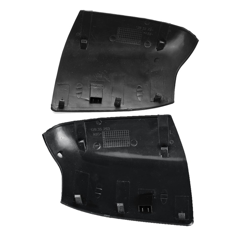 Ốp Gương Chiếu Hậu Xe Hơi Màu Đen Bóng Cho Ford Focus MK2 2005 2006 2007