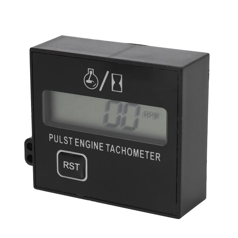 Xăng Mới Động Cơ Kỹ Thuật Số Tachometer Cảm Ứng Xung Tachometer Chống Thấm Nước Có Pin Cho Xích Cưa Máy Cắt 2 / 4 Thì