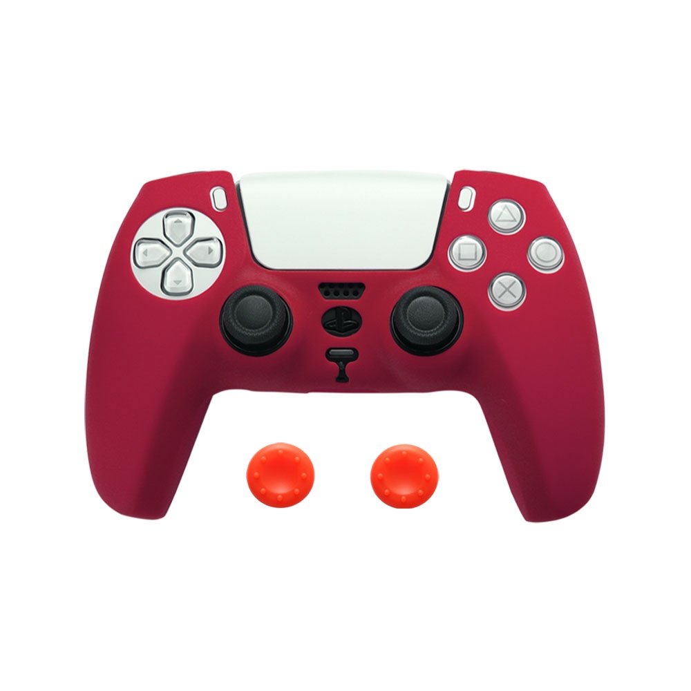 Cao Su Silicon Bộ Điều Khiển Da Nhựa Nhà Ở Vỏ Tay Cầm Chơi Game Nắp Cần  Điều Khiển Ngón Tay Cái Cho Sony Playstation 5 PS5