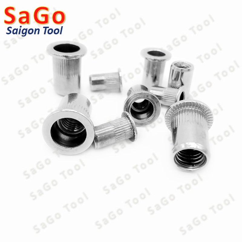 Tán ecu rút inox 304 size M3 M4 M5 M6 M8 M10 loại tốt | Shopee Việt Nam